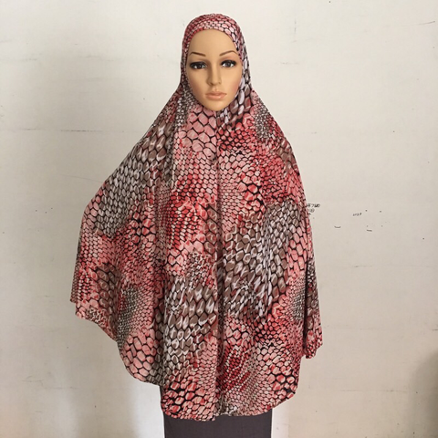 Maryam's Essential Long Printed Khimar Hijab