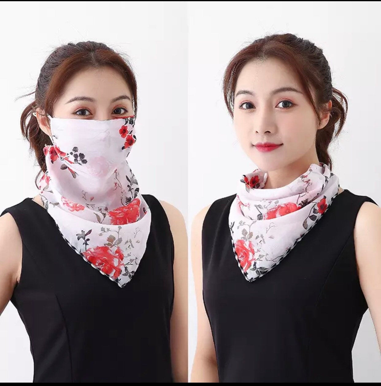 Maryam’s Diamond Style Latest Face Mask Scarf