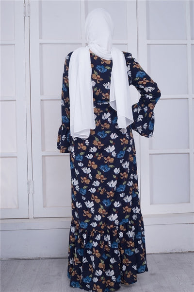 Maryam's Diamond Style Classic Flower Maxi Dress