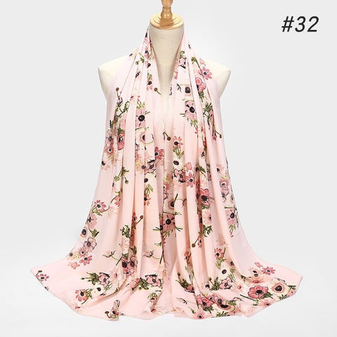 Maryam's Diamond Style Printed Bubble Chiffon Hijab