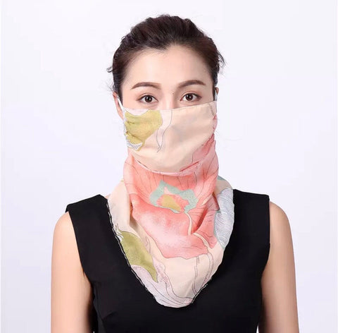 Maryam’s Diamond Style Latest Face Mask Scarf