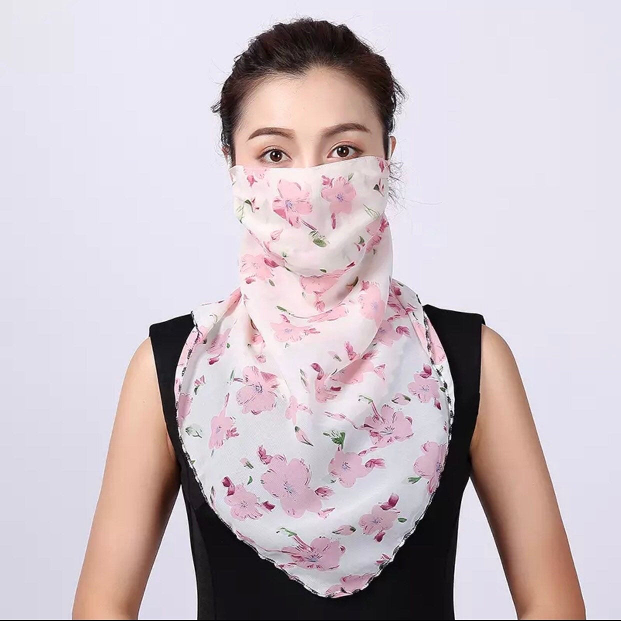 Maryam’s Diamond Style Latest Face Mask Scarf