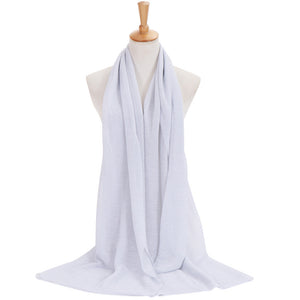 Maryam's Diamond Style Newest Shimmer Polyester Crinkle Hijab