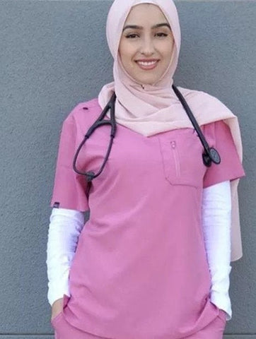 Maryam's Diamond Style Plain Premium Chiffon Scarf/Hijab