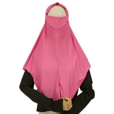 Maryam’s Diamond Style Instant One Piece With Face Covering Hijab
