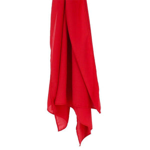 Maryam’s Diamond Style Stretchy Opaque Plain  Chiffon Hijab