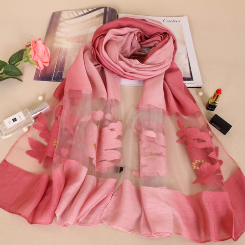 Maryam's Diamond Style Silk Soft Shawl/Hijab