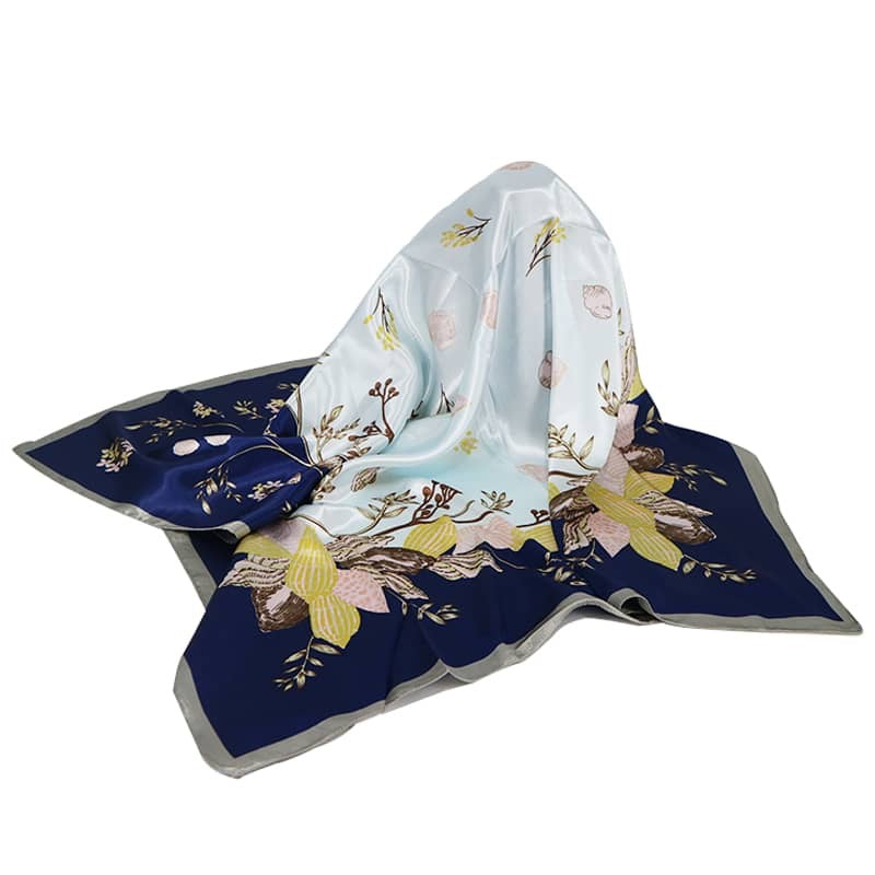 Maryam’s Diamond Style Silk Polyester Printed Shawl/Hijab