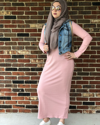 Maryam’s Diamond Style Basic Body Dress