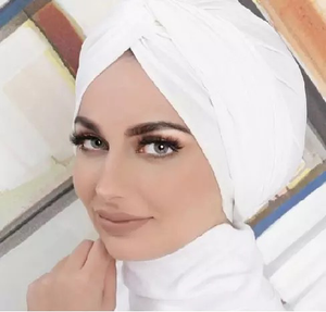 Maryam's Diamond Style Plain Suede Turban Wrap/Cap