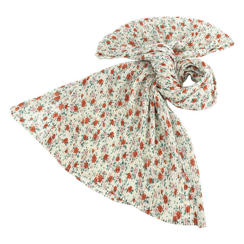 Maryam’s Diamond Style Premium Printed Pleated Chiffon Hijab