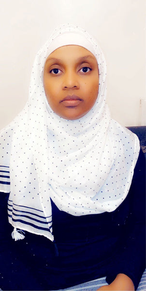 Maryam's Diamond Style Polka Dot Cotton Viscose Tassel Hijabs