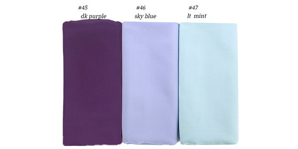Maryam's Diamond Style Georgette Soft Chiffon Scarf/Hijab