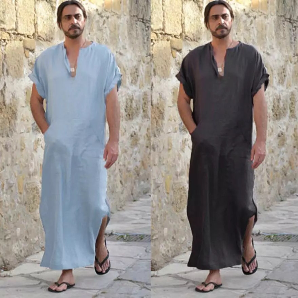 Maryam’s Diamond Style Men’s Ethnic Loose Vintage Robe
