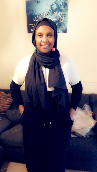 Maryam’s Diamond Style Premium Ribbed Jersey Hijab/Shawl