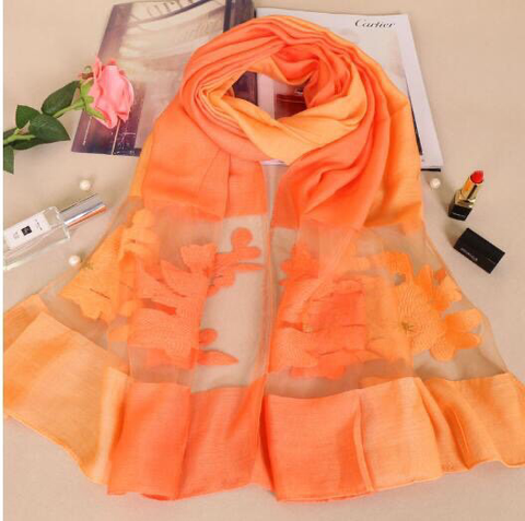 Maryam's Diamond Style Silk Soft Shawl/Hijab