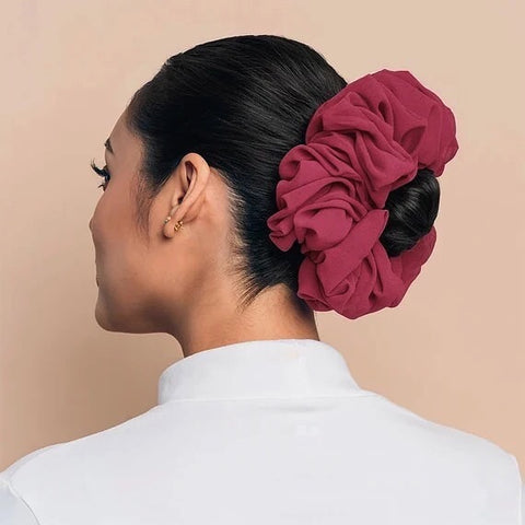 Maryam’s Diamond Style Chiffon Volume Scrunchies