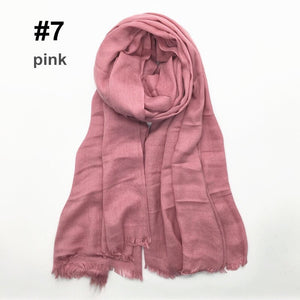 Maryam’s Diamond Style Plain Pashmina Hijab