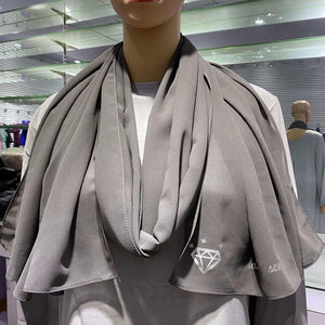 Maryam’s Diamond Style Plain Signature Chiffon Hijab