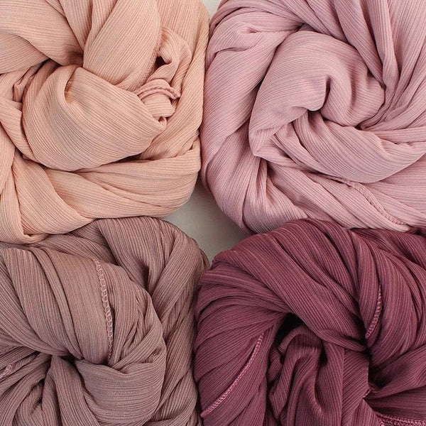 Maryam's Diamond Style Stretchy Texture Knit Jersey Stretchy Hijab