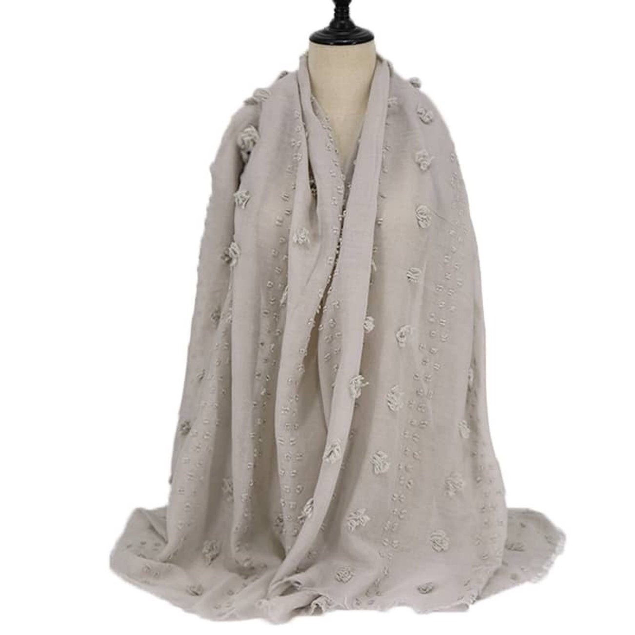 Maryam's Diamond Style Latest Cotton with Pom Pom