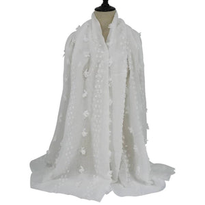 Maryam's Diamond Style Latest Cotton with Pom Pom