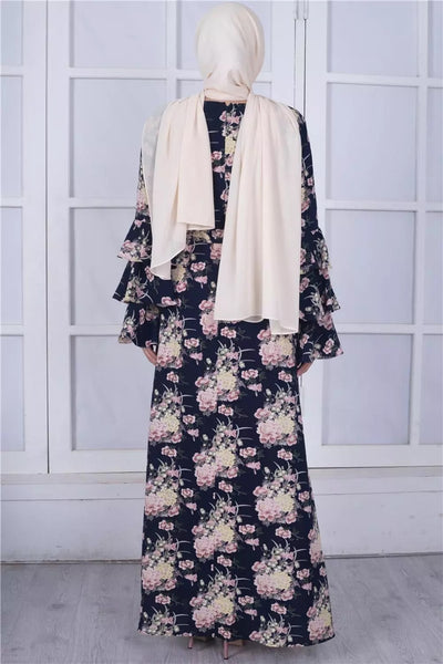 Maryam's Diamond Style Classic Flower Maxi Dress