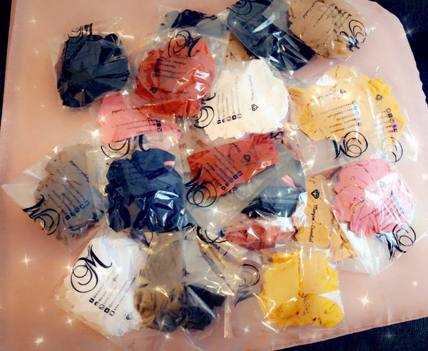 Maryam’s Essential Large Two Pieces Chiffon Volume Scrunchies Set
