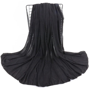 Maryam's Diamond Style Stretchy Texture Knit Jersey Stretchy Hijab