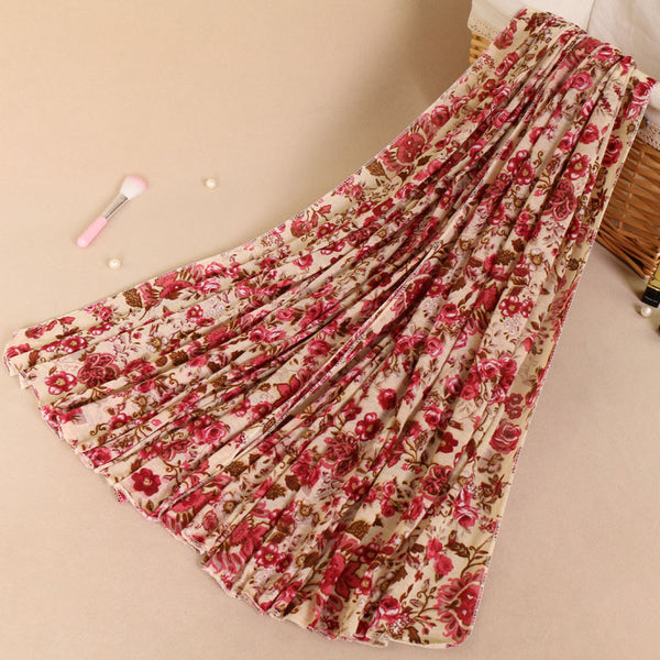 Maryam's Diamond Style Premium Printed Jersey Hijab/Shawl