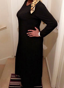 Maryam's Diamond Style Simple Abaya Dress