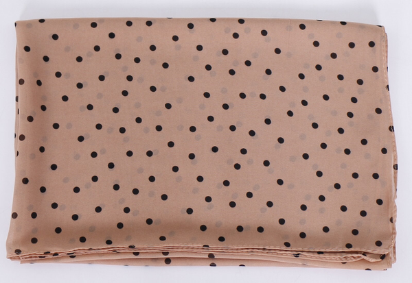 Maryam's Diamond Style Polka Dot Bubble Chiffon Hijab