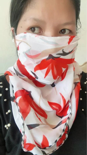 Maryam’s Diamond Style Latest Face Mask Scarf