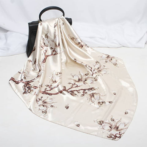 Maryam’s Diamond Style Silk Polyester Printed Shawl/Hijab