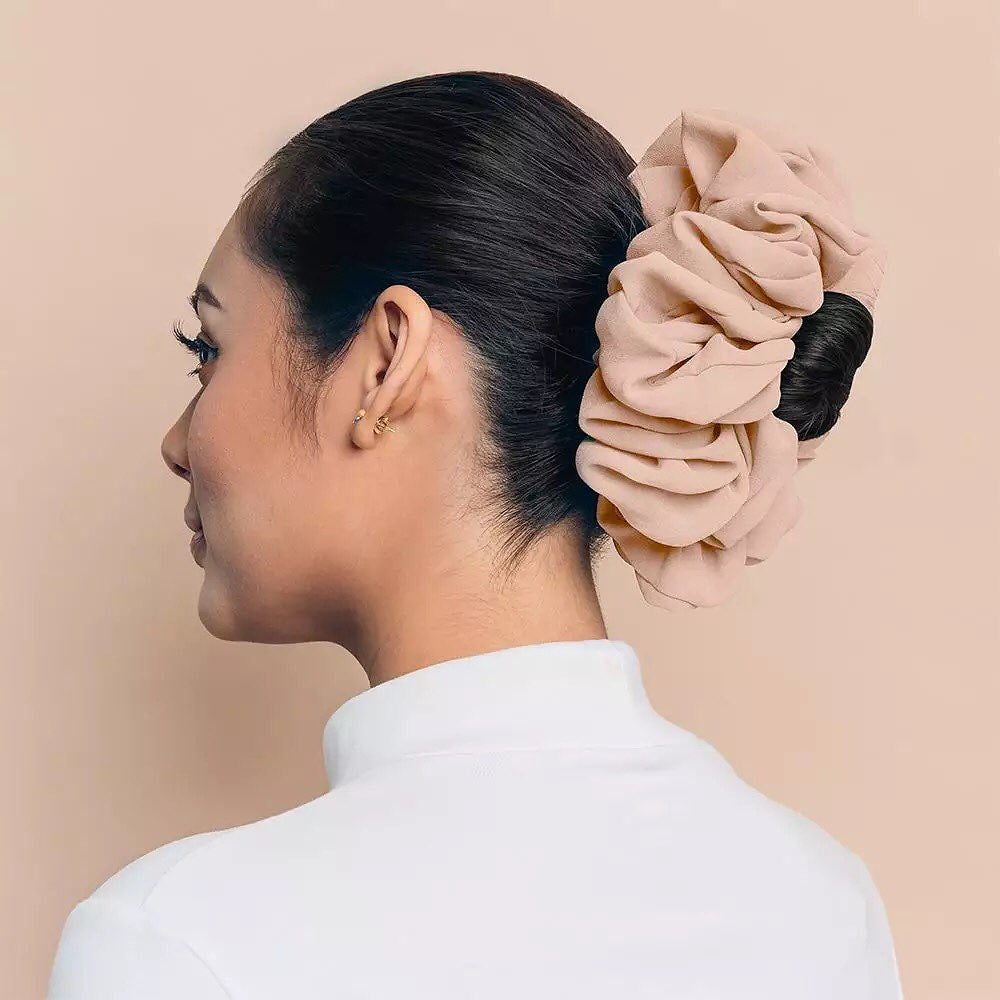 Maryam’s Diamond Style Chiffon Volume Scrunchies