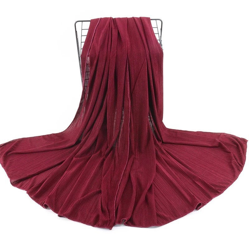 Maryam's Diamond Style Stretchy Texture Knit Jersey Stretchy Hijab
