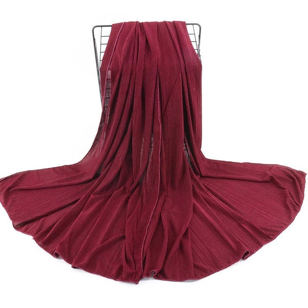 Maryam's Diamond Style Stretchy Texture Knit Jersey Stretchy Hijab