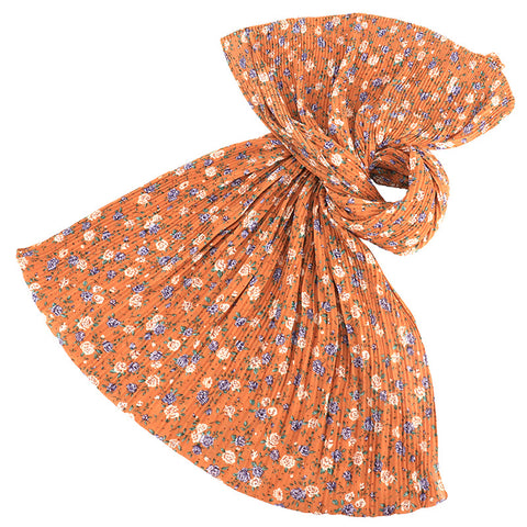 Maryam’s Diamond Style Premium Printed Pleated Chiffon Hijab