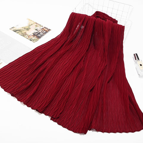 Maryam's Diamond Style Pleated Chiffon Hijab