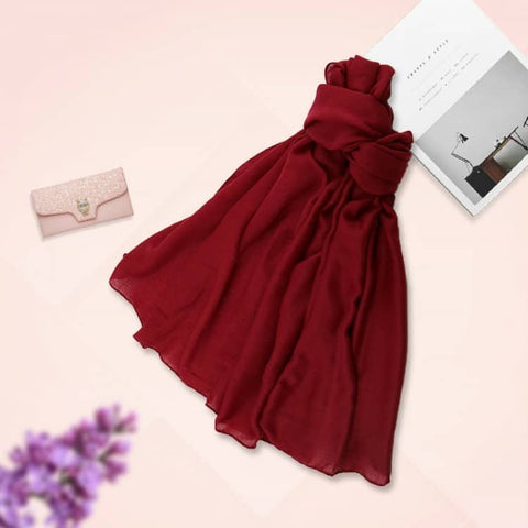 Maryam's Diamond Style Plain Rayon Modal Hijabs/Wrap
