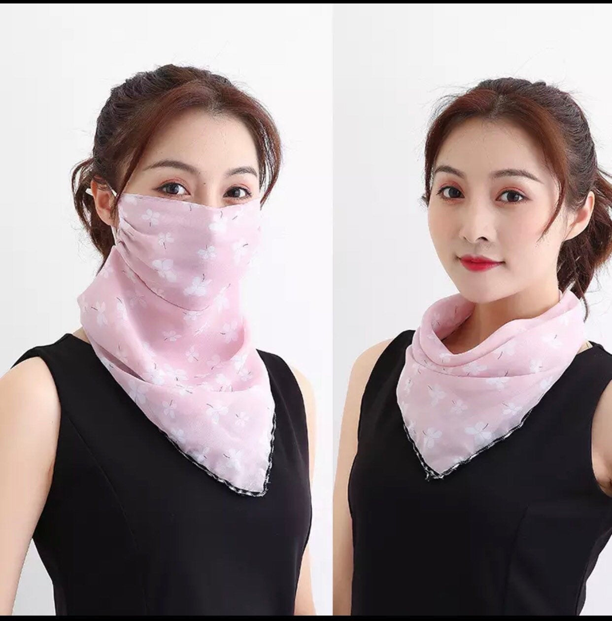 Maryam’s Diamond Style Latest Face Mask Scarf