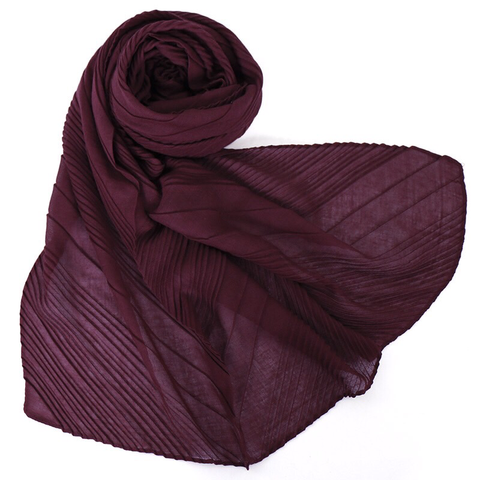Maryam's Diamond Style Viscose Crumpled Hijab