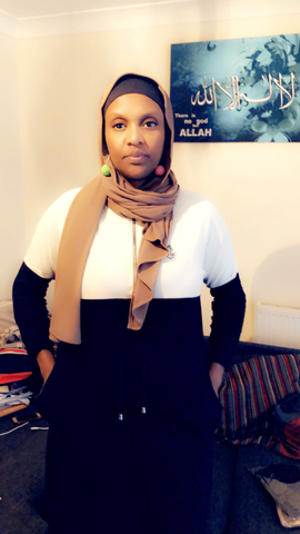 Maryam’s Diamond Style Premium Ribbed Jersey Hijab/Shawl