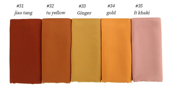 Maryam's Diamond Style Georgette Soft Chiffon Scarf/Hijab