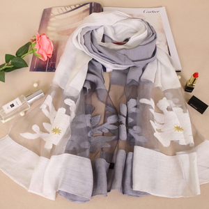 Maryam's Diamond Style Silk Soft Shawl/Hijab