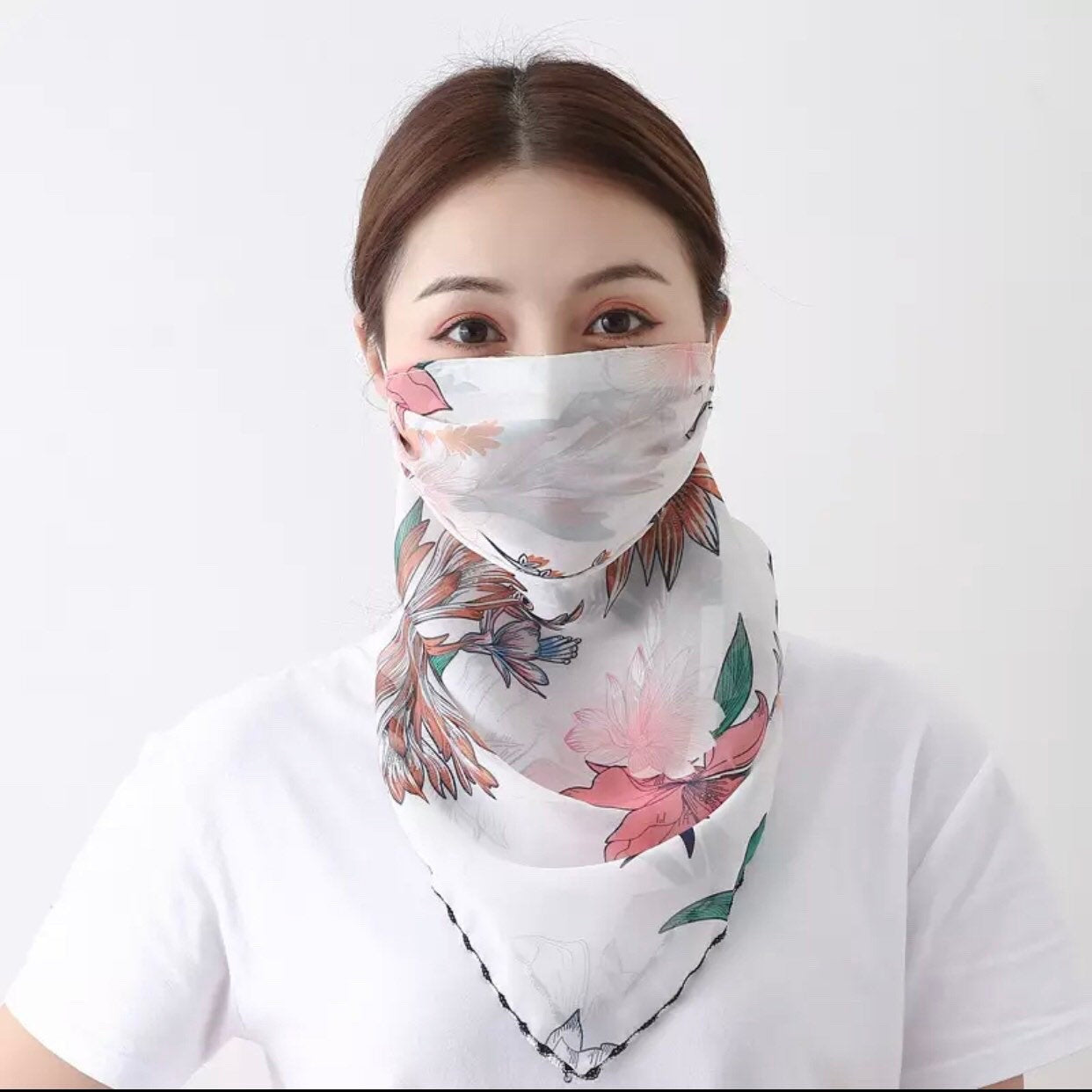 Maryam’s Diamond Style Latest Face Mask Scarf