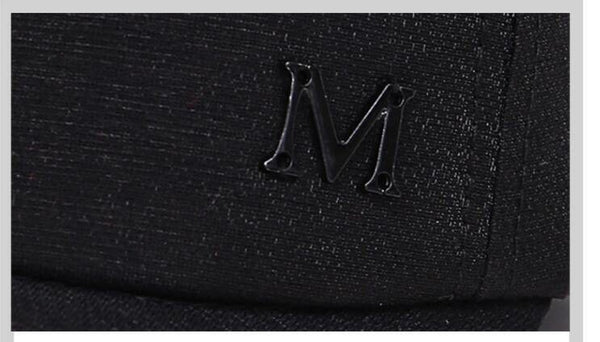 Maryam's Diamond Style Metal M Ring Classic 8 Panel Unisex Baseball Cap