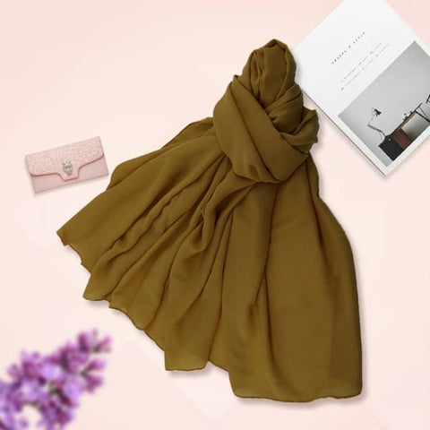 Maryam's Diamond Style Plain Rayon Modal Hijabs/Wrap