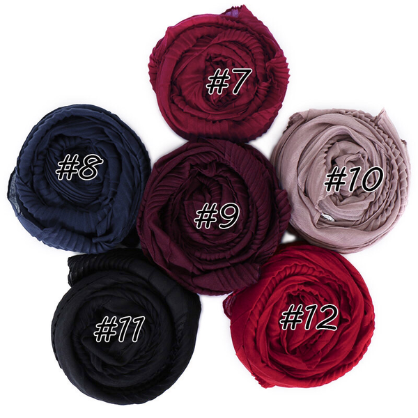 Maryam's Diamond Style Viscose Crumpled Hijab
