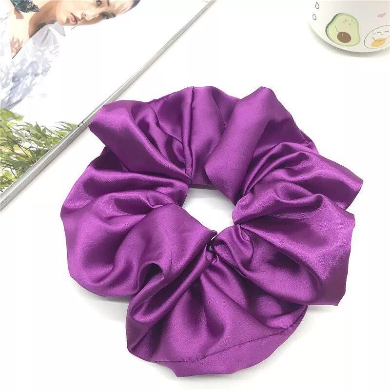 Maryam’s Diamond Style Satin Volume Scrunchies